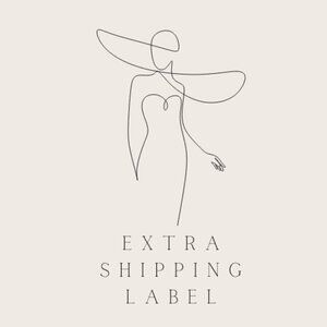 EXTRA SHIPPING LABEL